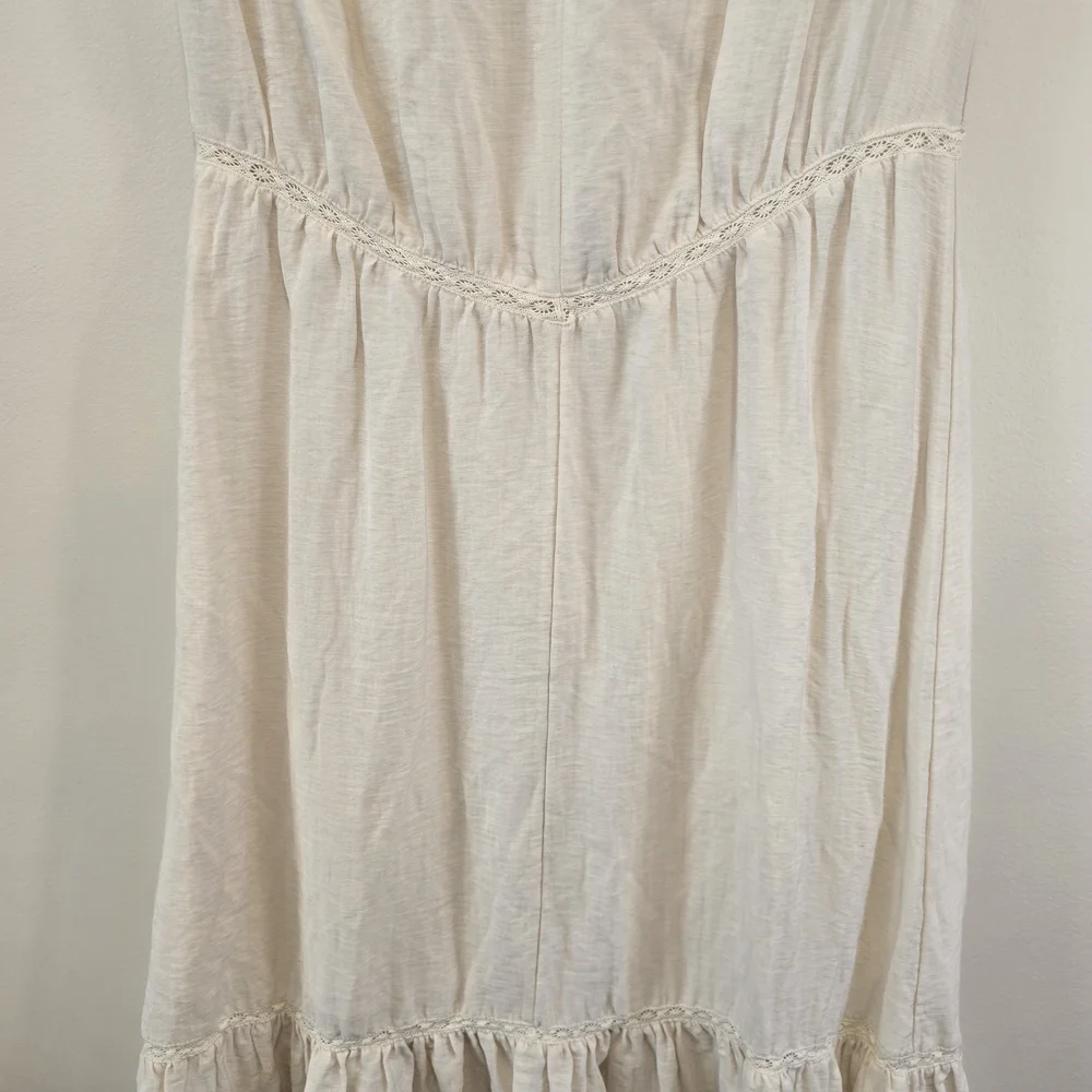 Treasure & Bond Cream Midi Dress Size Small Nwot.